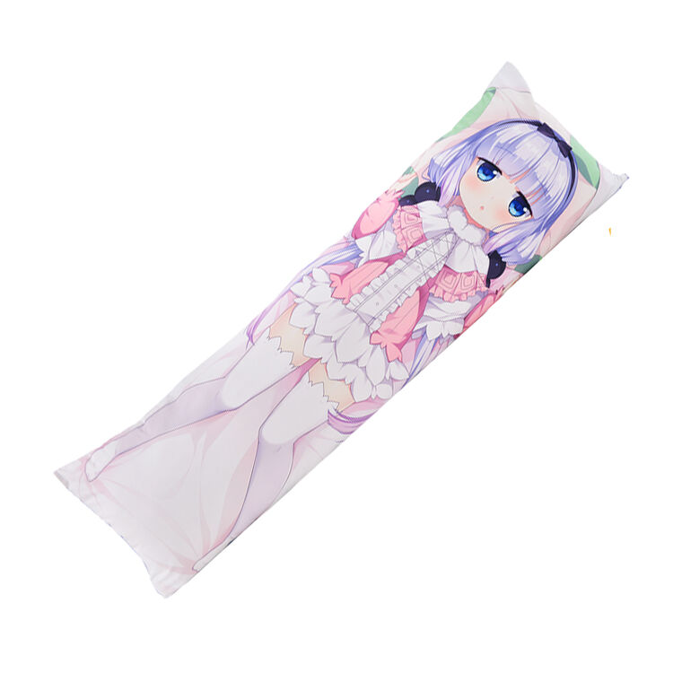 萌羽动漫 小林家的龙女仆康娜动漫周边二次元宅男定制等身抱枕套 康娜