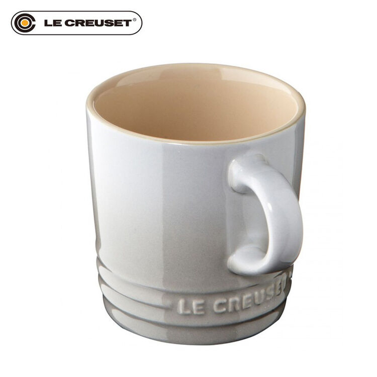 酷彩(le creuset) (买2件9折)法国珐琅炻瓷 陶瓷 马克杯 珍珠灰 350ml