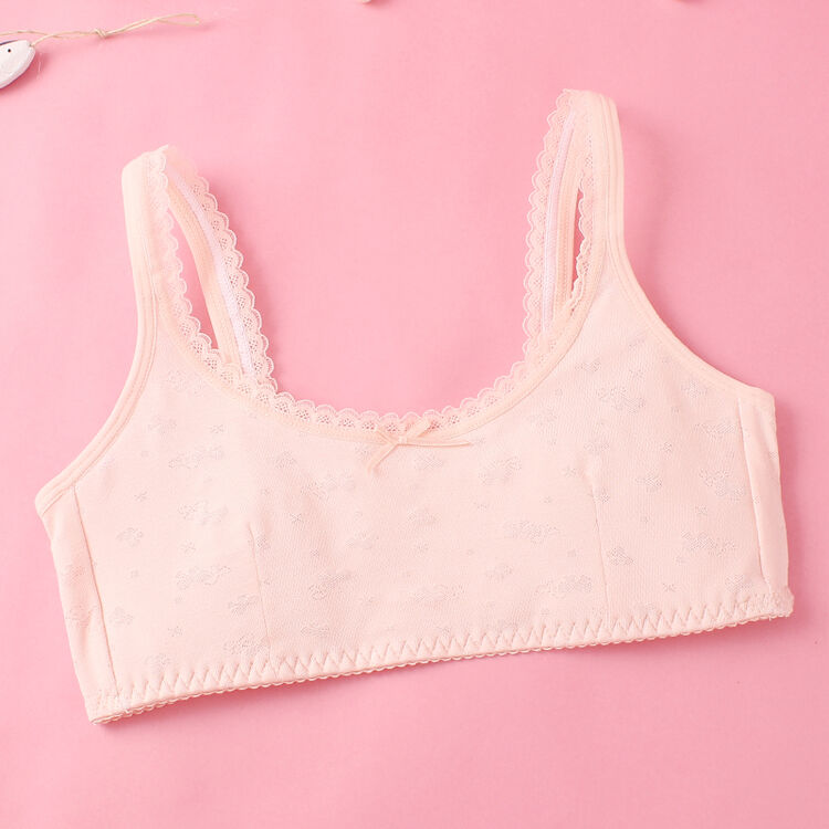 少女内衣发育期夏15初中16高中学生17岁18小背心式无钢圈薄款文胸