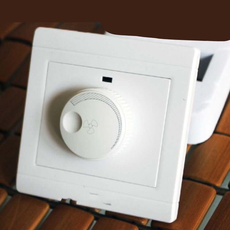 电器86型吊扇调速器220v电风扇开关500w调节开关 无极调速