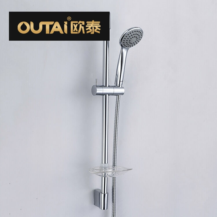 欧泰品牌淋浴花洒花洒套装不锈钢升降杆淋浴花洒酒店卫浴采购批发带