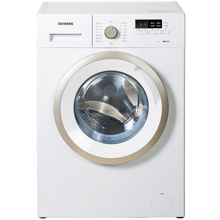 西门子siemenswm08e1601w7公斤滚筒洗衣机智能经典系列白色xqg70wm08e