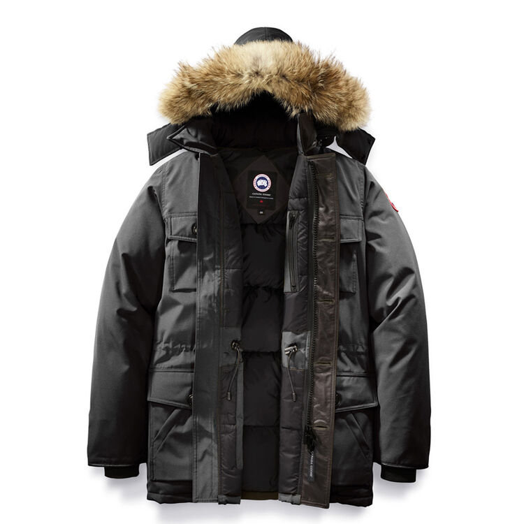 canada goose 加拿大鹅羽绒服男士banff系列羽绒派克大衣4级保暖625白