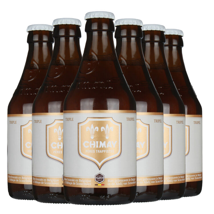 比利时进口啤酒 智美精酿啤酒 智美啤酒 白帽330ml*6