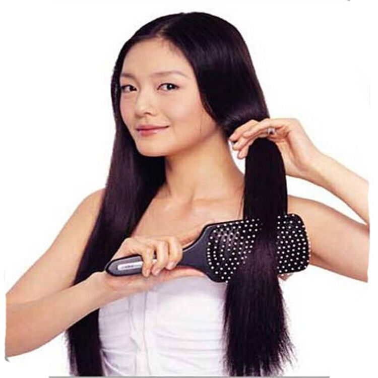 气囊梳子大板梳气垫梳护发梳大板梳 带气囊宽齿扁梳子气囊梳