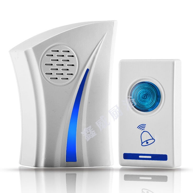 远距离遥控电子门铃无线家用一拖一拖二病老人呼叫器交流直流电池
