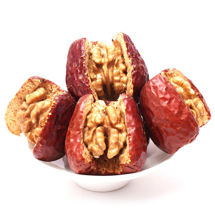 骁熊 陕西天野特产枣夹核桃仁258g双重营养早想和你在一起美味