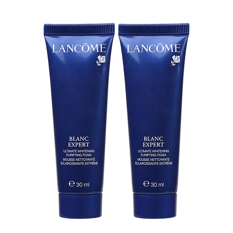 【京东配达 国内专柜】lancome兰蔻洗面奶女士 臻白洁面泡沫30ml*2
