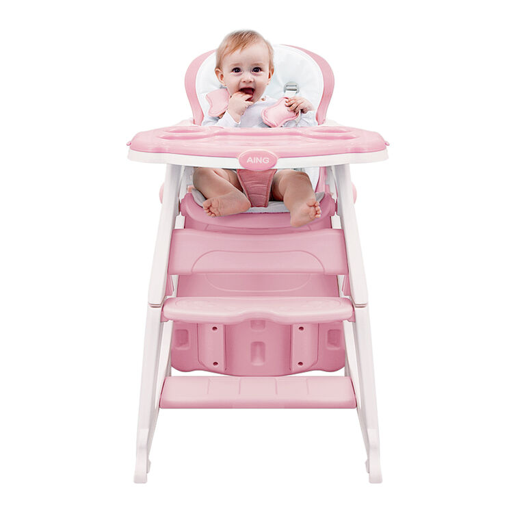 爱音(aing)儿童餐椅 多功能分体组合椅/可变书桌躺椅/宝宝餐椅/ 婴儿