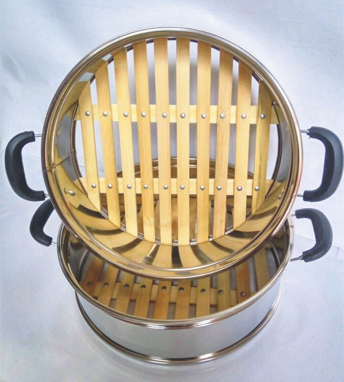 笼屉蒸锅不锈钢大容量多层蒸格蒸馍燃气商用包子汤锅原味蒸笼锅具蒸汽