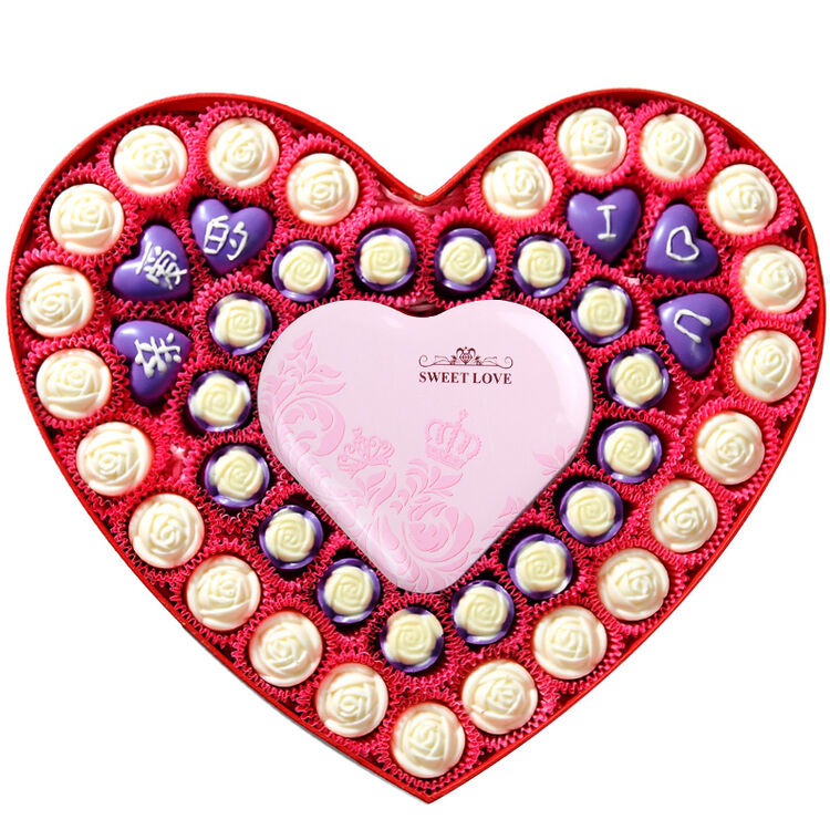 巧克力礼盒装教师节糖果零食结婚喜糖手工生日礼物送女友老婆