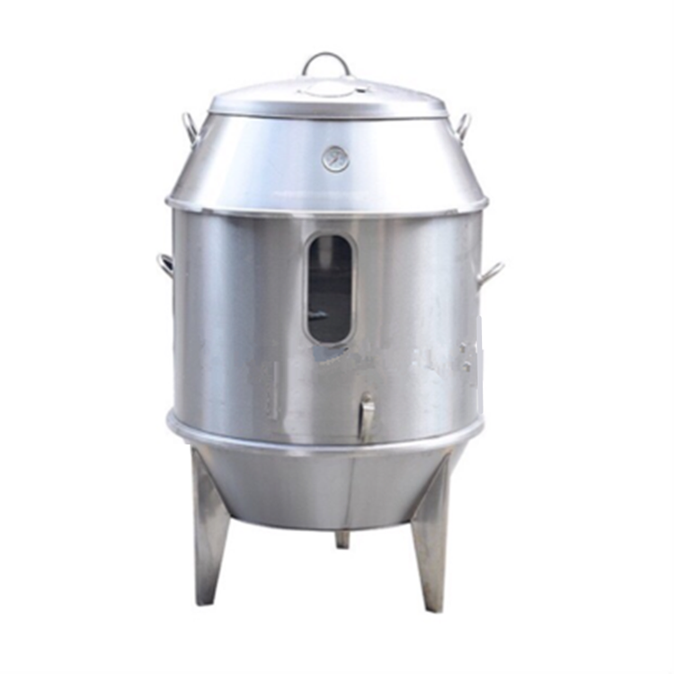 60cm双层家用小型木炭烤鸭炉 烧鹅炉烧鸡烤鸭烧肉鹅鸡乳鸽烤羊排 50cm