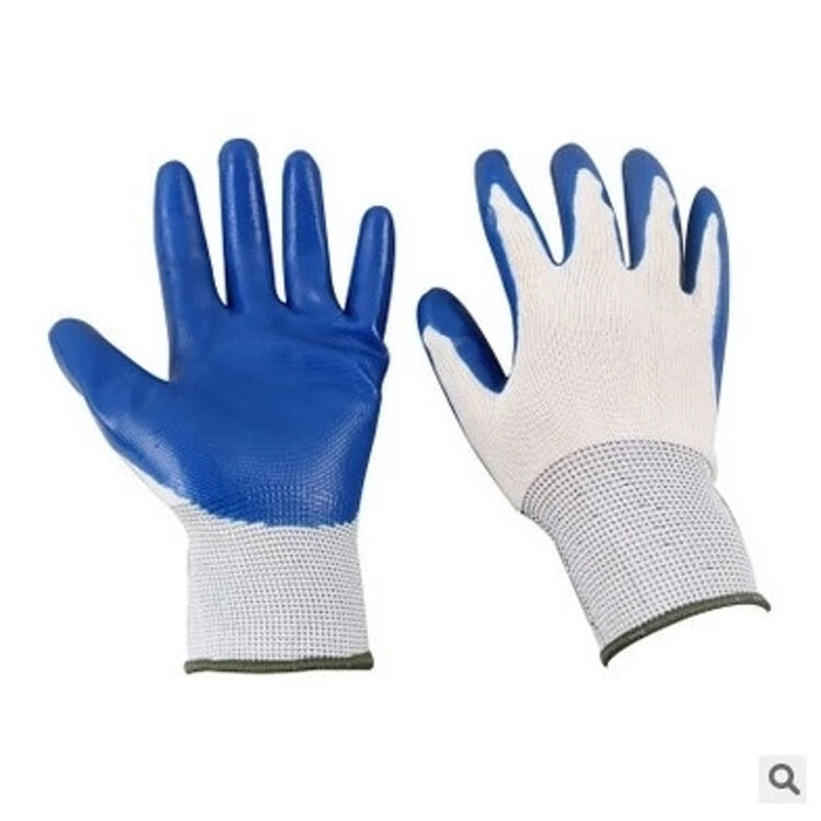 工作防护手套橡胶防护劳保防滑手套止滑耐磨防油防割防水涂胶挂胶手套