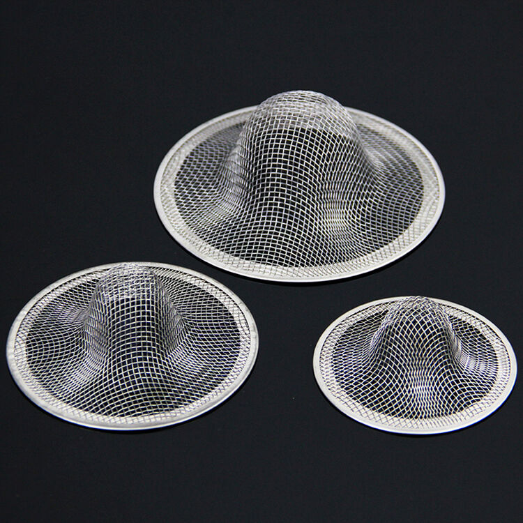 不锈钢水槽水池下水道过滤网厨房浴室网罩防堵塞地漏滤网毛发滤器