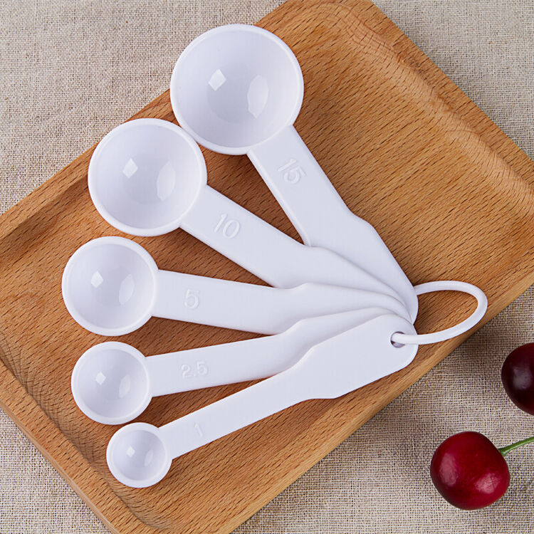 5合1量匙 烘焙工具计量勺烘培盐奶粉勺秤带刻度厨房量勺