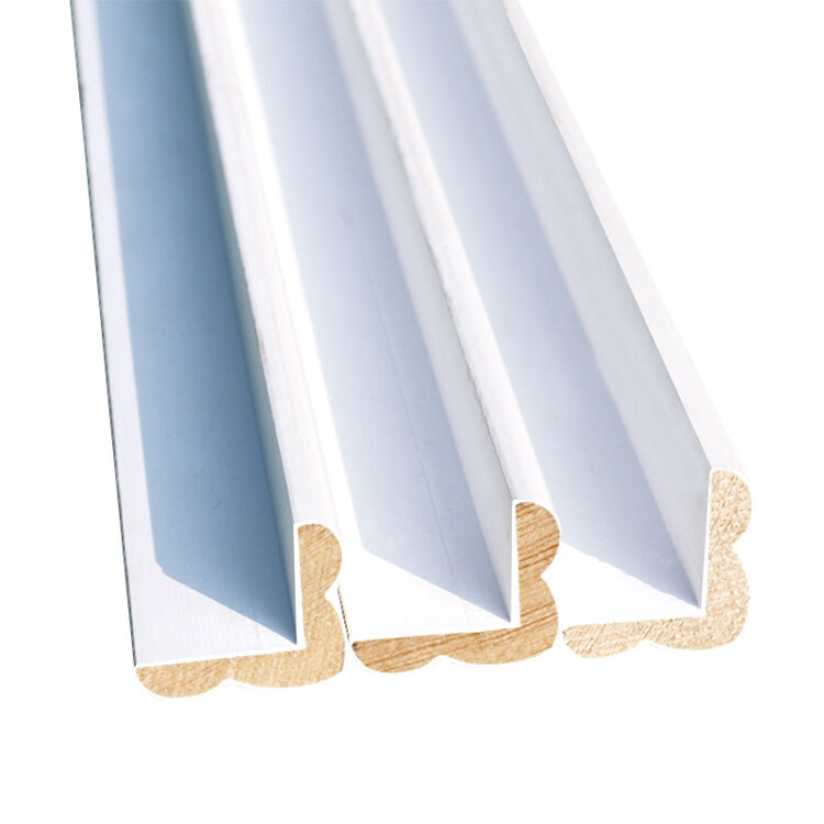 免漆白色实木阳角线包角线护角线免漆水性漆线条环保e0级