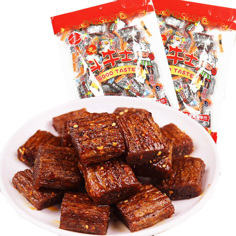 君仔大刀肉斗牛士怀旧休闲麻辣零食辣条辣片小面筋豆干牛板筋素肉辣条