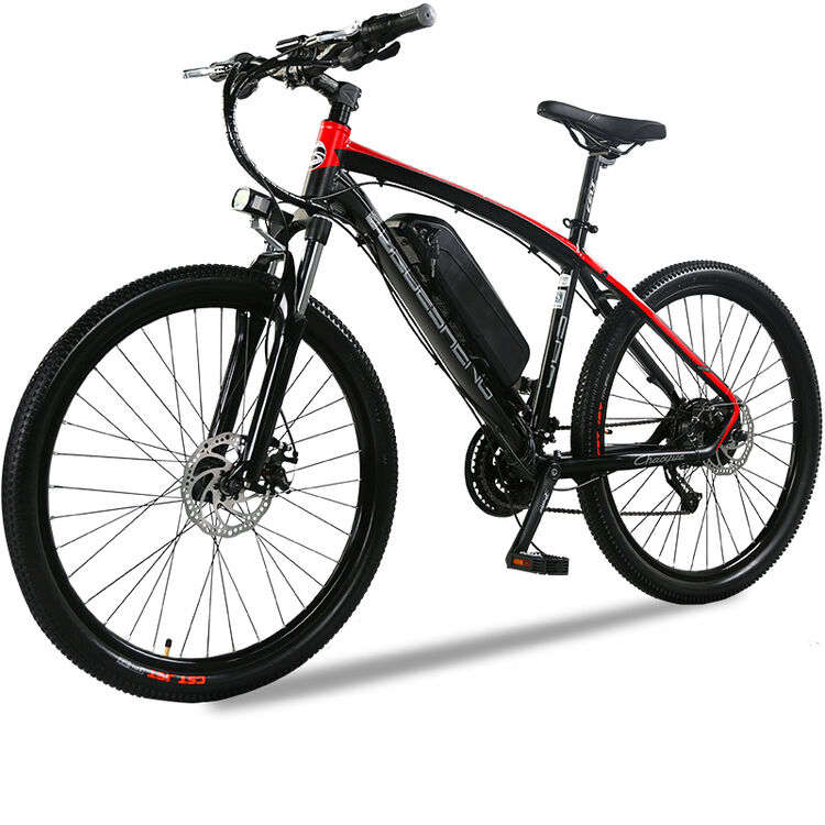 正步(zb) 电动山地车 电动车自行48v锂电池电瓶车代步车27速90km续航