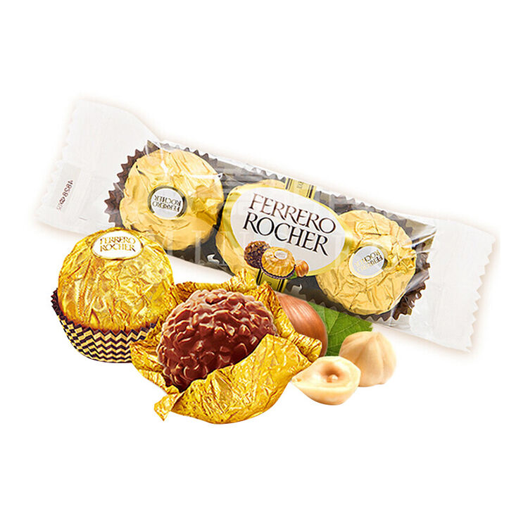 费列罗巧克力礼盒装ferrero rocher金莎榛仁糖果七夕情人节生日礼物婚