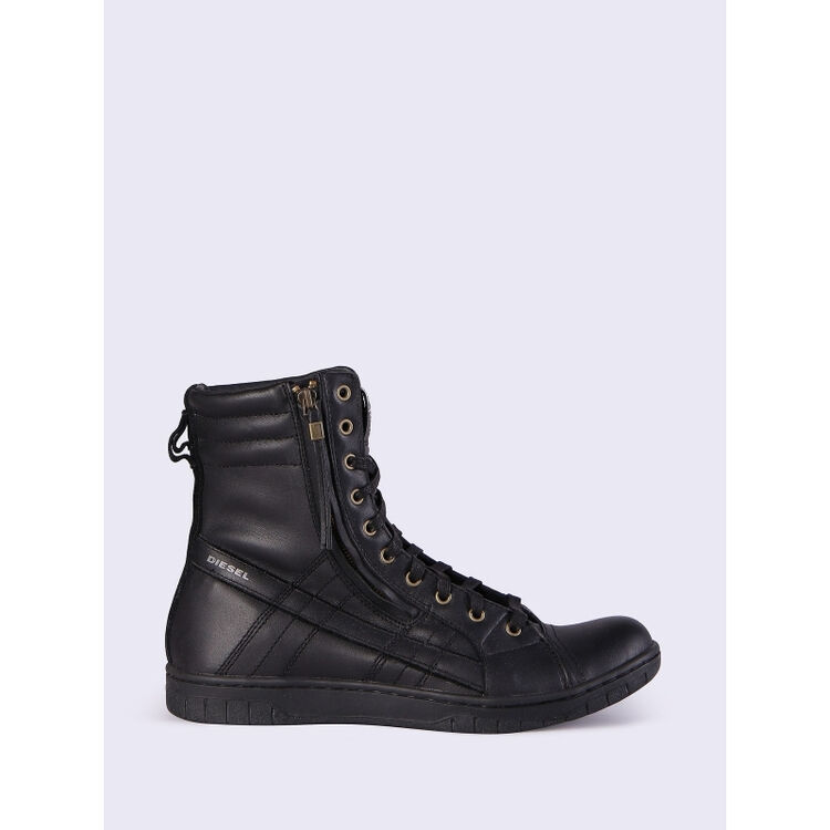 diesel 迪赛男鞋全球购 男式休闲鞋 q00874133 black us 7.