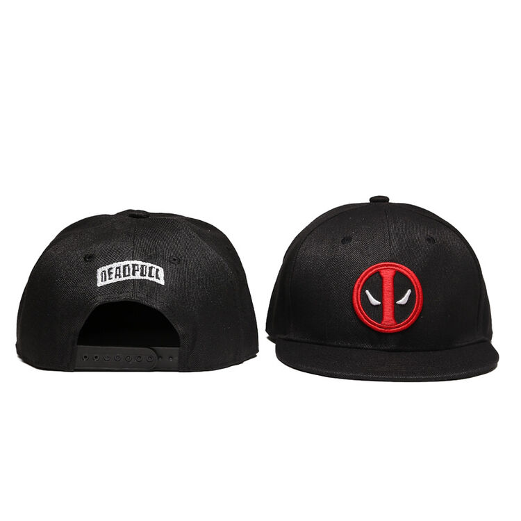 夏季时尚休闲遮阳防晒流行 嘻哈帽平沿棒球帽 潮 纯黑 可调节