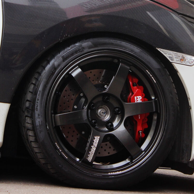 rays racing te37 saga 单片锻造轮毂 17 18寸高尔夫德系日系思域改装