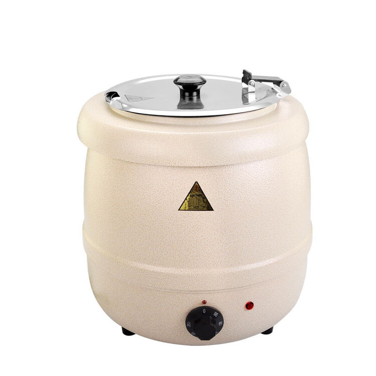 德勒10-13l电子暖汤煲 酒店保温保暖汤炉汤粥锅 自助餐早餐餐具 13l