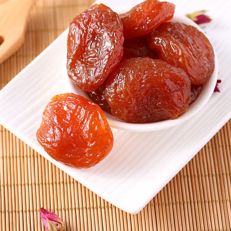华味亨水晶杏脯150g 蜜饯果干无核大个休闲食品健康零食小吃 菜管家商品