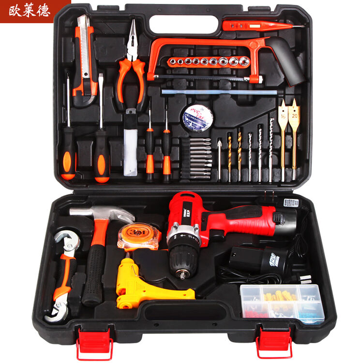 莱德大功率家用手电钻多功能两用电锤冲击钻组合维修套装电动五金工具