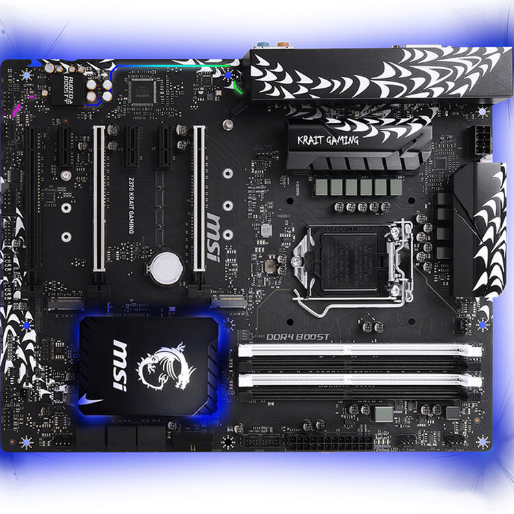 微星(msi)z370 krait gaming银环蛇 主板(intel z370/lga 1151)