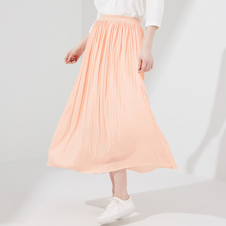 maxwin马威夏季女式百搭素色针织半裙夏季女士简约裙子 36灰粉 xl