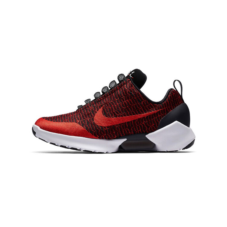 0 男士 自动系带鞋 限量版 智能led休闲运动鞋 黑红 标准45.5/us11.