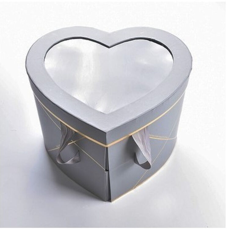 抖音心形生日礼物盒心型礼物盒子双层旋转包装盒送男女友告白盒子