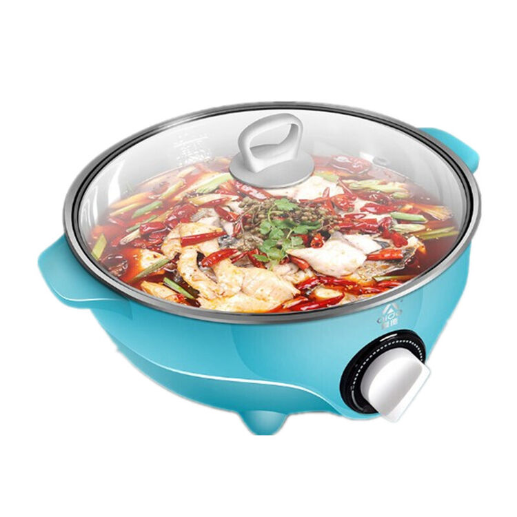 电火锅304不锈钢电暖小煮锅家用宿舍多功能型