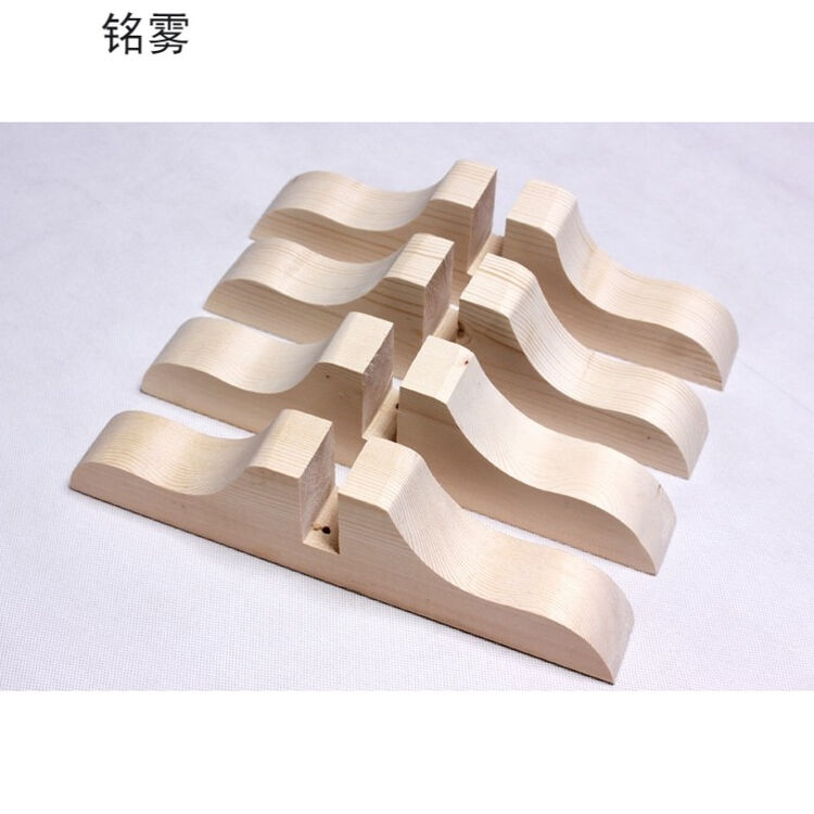 铭雾 屏风隔断折屏专用实木底座座屏地脚 一个底座