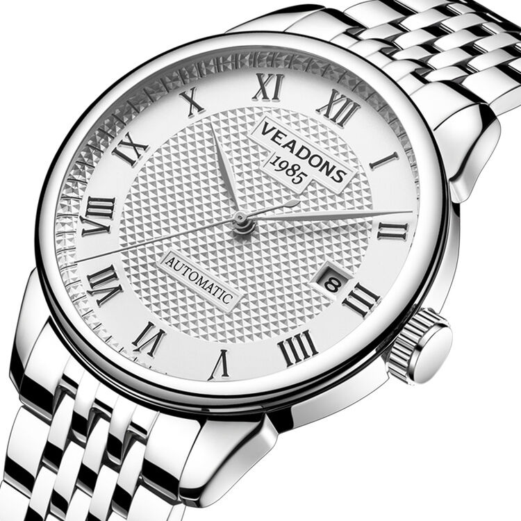 【全自动机械表】威顿(veadons)时尚商务日历全自动机械防水男表钟表