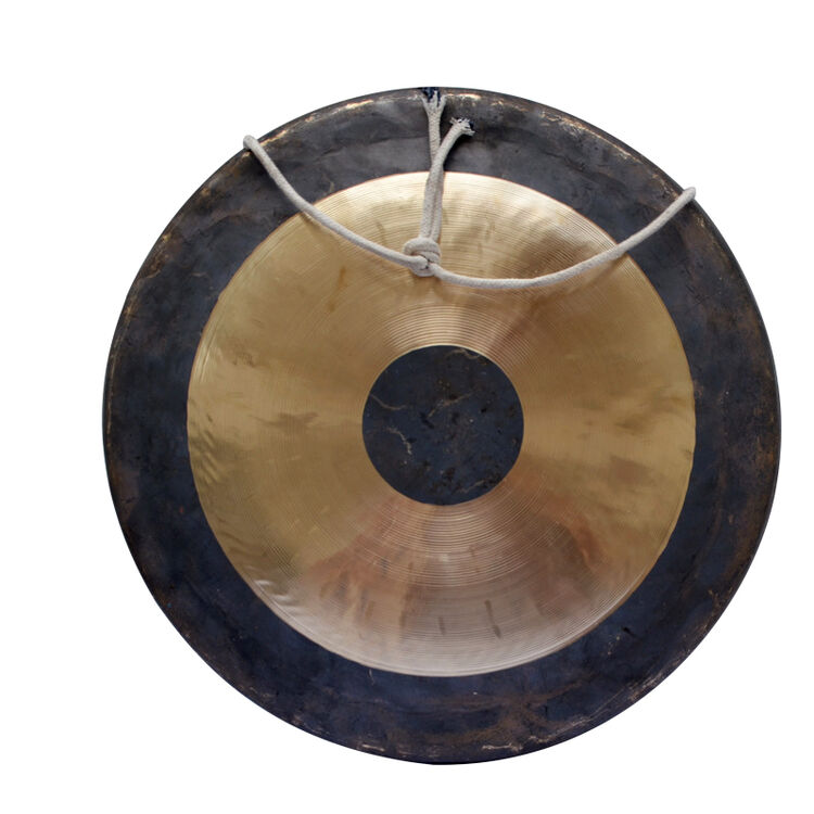 广雅 低虎音开道锣开店庆业专用锣鼓铜锣 30cm