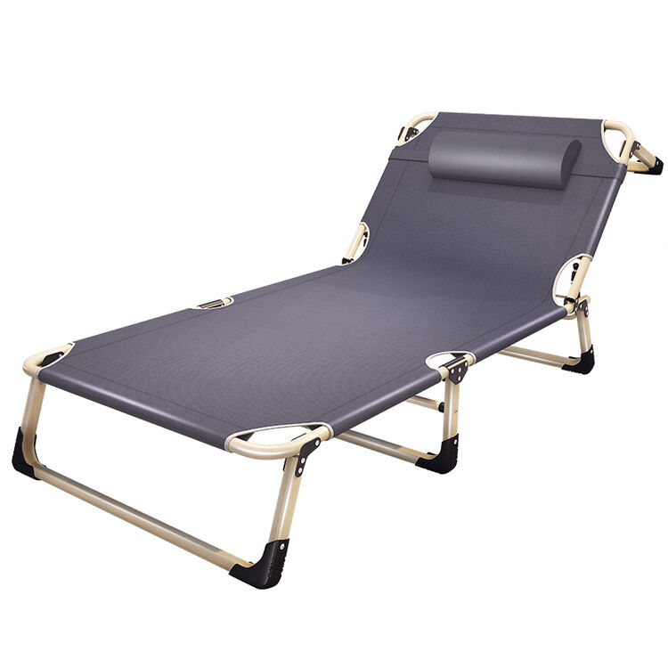 午憩宝 折叠躺椅折叠床单人折叠椅办公室午休床沙滩椅午睡椅便携床