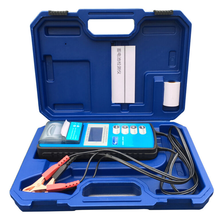 蓄电池检测仪汽车电瓶内阻寿命容量测试分析仪12v24v带打印机