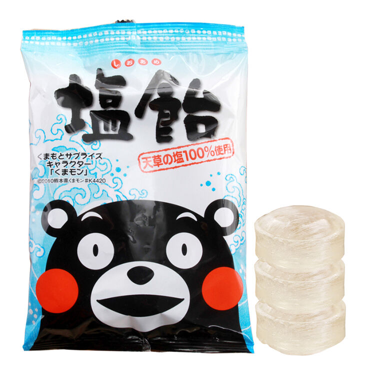 日本进口糖果大仓熊本盐味糖80g 熊本糖果熊本熊休闲零食品特产小吃 图片价格品牌评论 京东