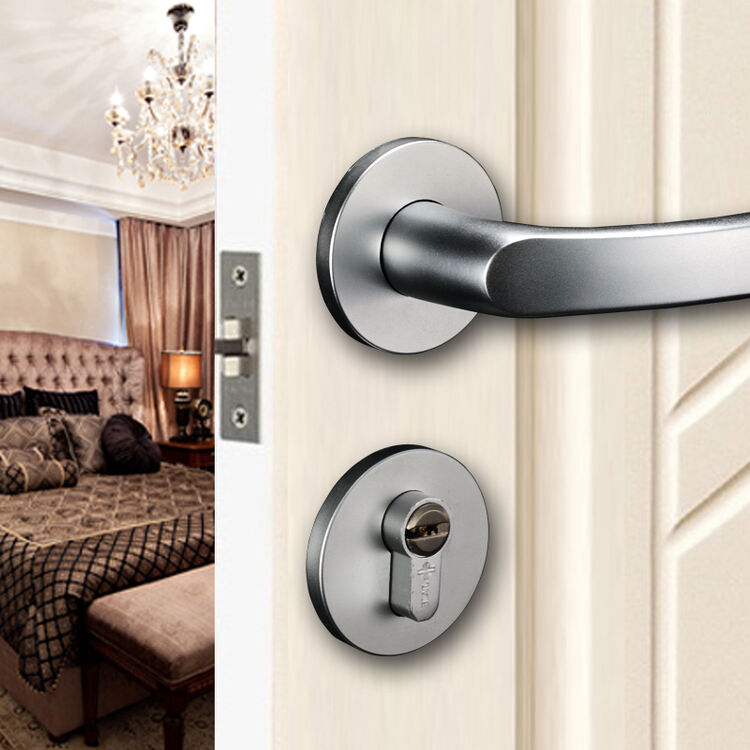 通用款锌合金门室内房门锁具三件套合页锁具套装17简约现代木门锁具