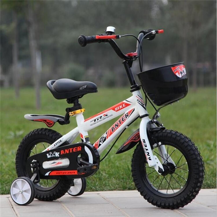 吉爱蚂蚁新款儿童自行车童车耐使用红色16寸