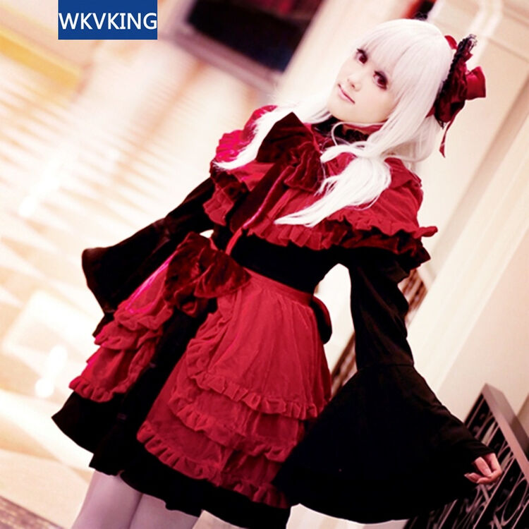 wkvking小公主栉名安娜cos服洛丽塔裙女仆装cosplay服装可爱 只买一代