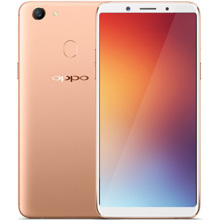 oppo a79 全面屏拍照手機全網通 移動聯通電信4g 香檳色 4gb 64gb