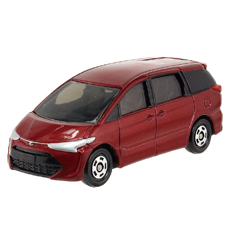tomy多美卡丰田商务红色仿真汽车合金车模型100号879657