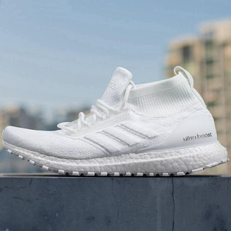 阿迪达斯男鞋运动鞋 2018新款ultra boost缓震透气舒适袜套高帮跑步鞋