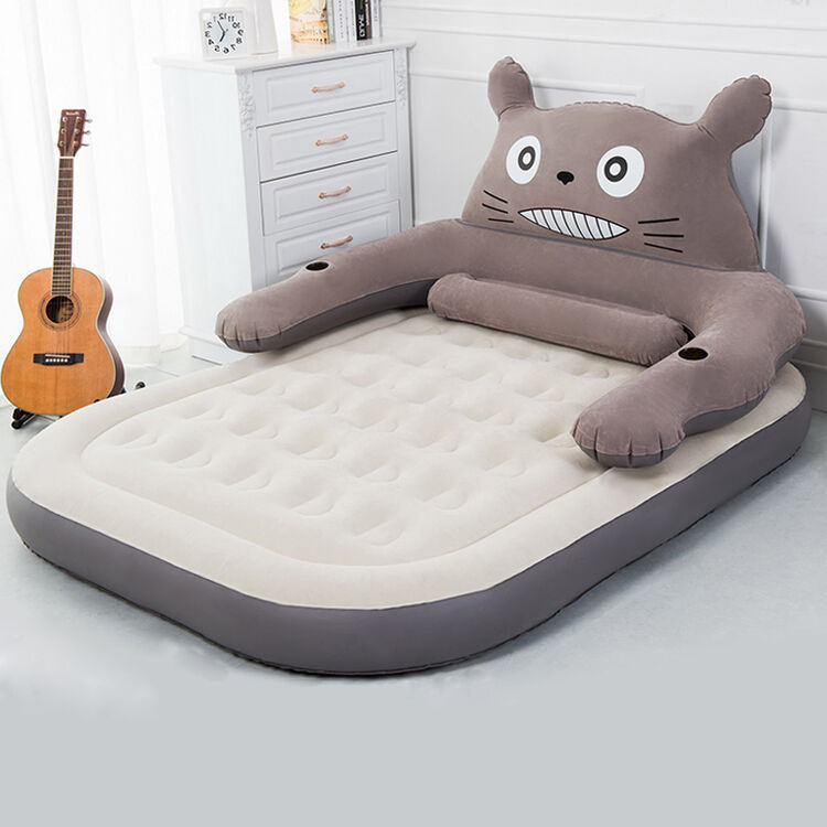 卡通可爱榻榻米懒人床双人龙猫床懒人沙发气垫床双人家用卧室地铺