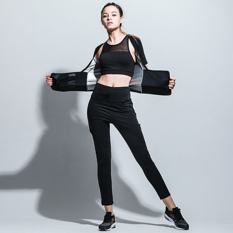 暴汗服女大码宽松暴汗裤健身裤运动高腰服发汗裤瑜伽服套装控体 暴汗