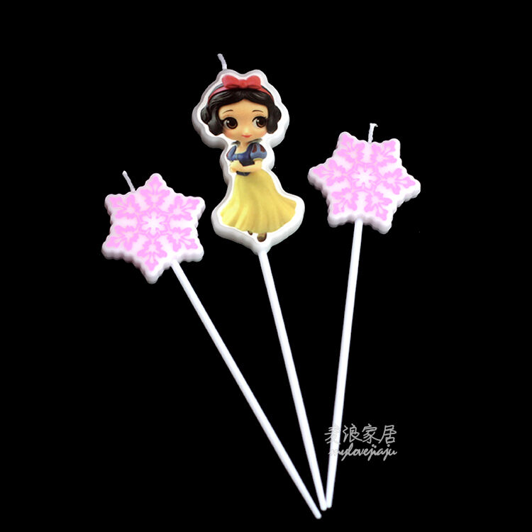 白雪公主插牌蜡烛【图片 价格 品牌 评论】-京东