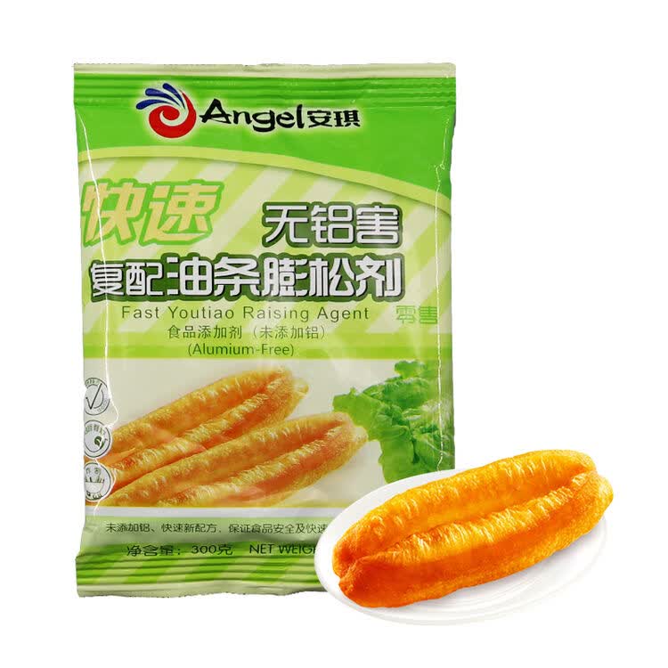安琪快速复配油条膨松剂300g 无铝害蓬松 油条发粉